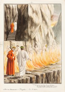 Tancredi Scarpelli - La Divina Commedia - Purgatorio