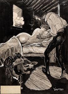 Yambo (Enrico Novelli) - La fanciulla dormiente