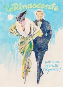 Marcello Dudovich (attr.) - La Rinascente