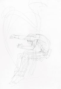 Andrea Pazienza : Suoni di pace rumori di guerra  - Asta Fumetti: Tavole e Illustrazioni Originali - Associazione Nazionale - Case d'Asta italiane