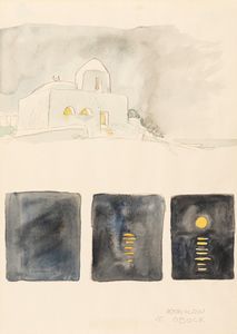 Hugo Pratt - Moon glow at Obock