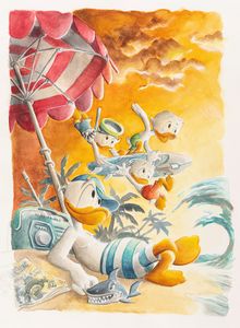 Paolo Mottura - Zio Paperino e Qui Quo Qua