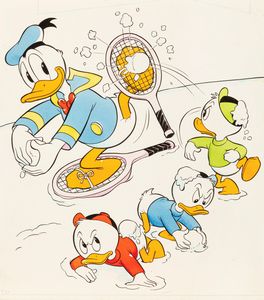 Tony Strobl - Walt Disney's Comics and Stories