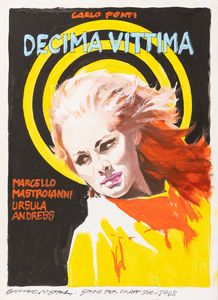 Giuliano Nistri - La decima vittima (Ursula Andress)