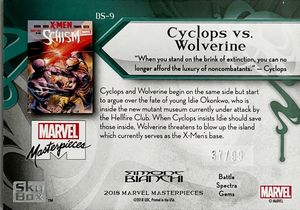 Simone Bianchi : Cyclops vs Wolverine  - Asta Fumetti: Tavole e Illustrazioni Originali - Associazione Nazionale - Case d'Asta italiane