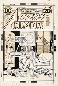 Nick Cardy - Action Comics - The TV Show That Menaced Metropolis!