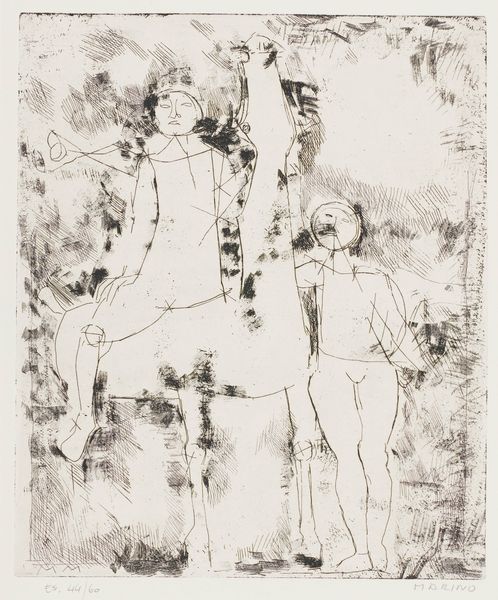 Marino Marini : Motivit di teatro  - Asta Arte Moderna, Contemporanea, '800 e '900 - Associazione Nazionale - Case d'Asta italiane