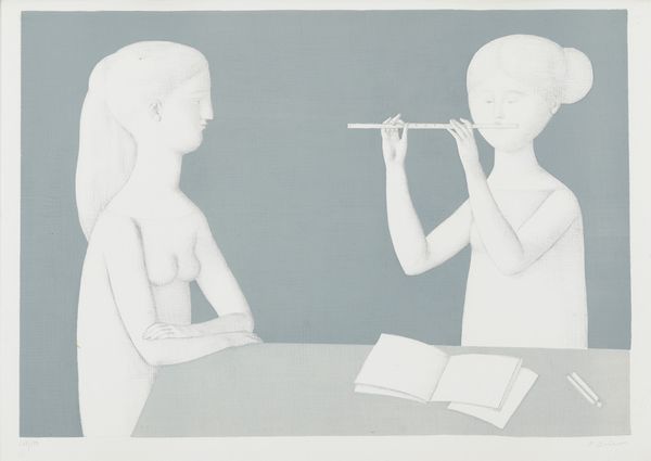 Antonio Bueno : Concertino  - Asta Arte Moderna, Contemporanea, '800 e '900 - Associazione Nazionale - Case d'Asta italiane