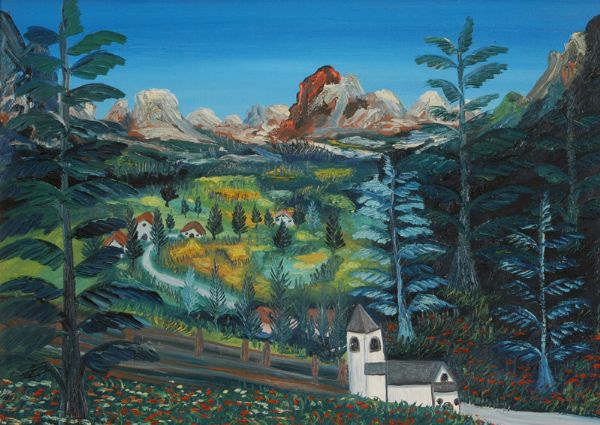 (Terzi Sergio) Nerone : Paesaggio  - Asta Arte Moderna, Contemporanea, '800 e '900 - Associazione Nazionale - Case d'Asta italiane