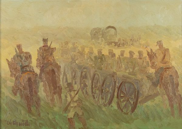 Guido Guidi : Militari con carro  - Asta Arte Moderna, Contemporanea, '800 e '900 - Associazione Nazionale - Case d'Asta italiane