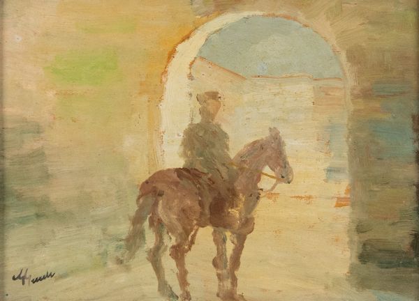 Guido Guidi : Cavalleggero  - Asta Arte Moderna, Contemporanea, '800 e '900 - Associazione Nazionale - Case d'Asta italiane