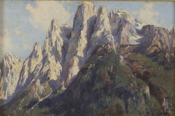 GUGLIELMO CIARDI : Montagne  - Asta Arte Moderna, Contemporanea, '800 e '900 - Associazione Nazionale - Case d'Asta italiane