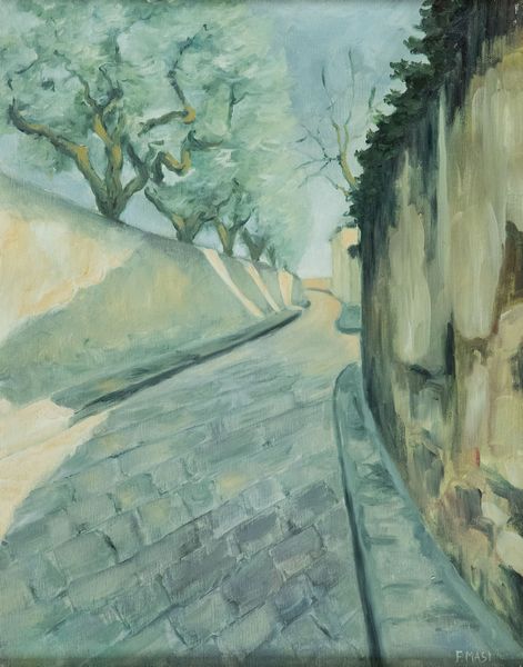 F. Masi : Firenze, Via San Leonardo  - Asta Arte Moderna, Contemporanea, '800 e '900 - Associazione Nazionale - Case d'Asta italiane