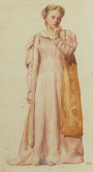 James Dromgole Linton : Figura di donna  - Asta Arte Moderna, Contemporanea, '800 e '900 - Associazione Nazionale - Case d'Asta italiane