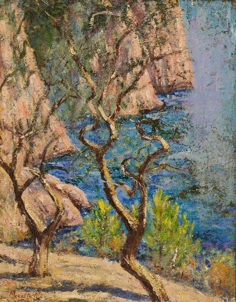 Anonimo : Scogliera  - Asta Arte Moderna, Contemporanea, '800 e '900 - Associazione Nazionale - Case d'Asta italiane