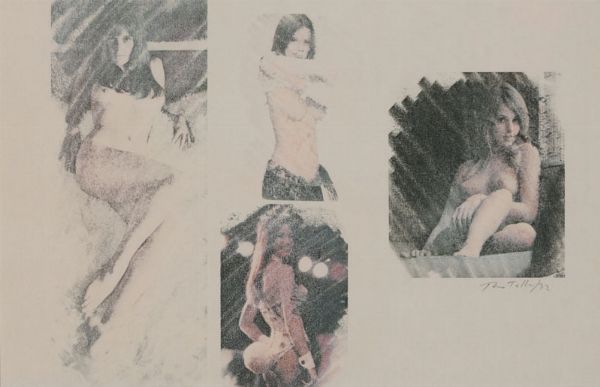 MIMMO ROTELLA : Cover girls  - Asta Arte Moderna, Contemporanea, '800 e '900 - Associazione Nazionale - Case d'Asta italiane