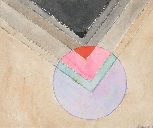 EUGENIO CARMI : Senza titolo  - Asta Arte Moderna, Contemporanea, '800 e '900 - Associazione Nazionale - Case d'Asta italiane