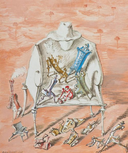 Andrea Granchi : Artefice sedentario conserva i frammenti di un'opera mai realizzata  - Asta Arte Moderna, Contemporanea, '800 e '900 - Associazione Nazionale - Case d'Asta italiane