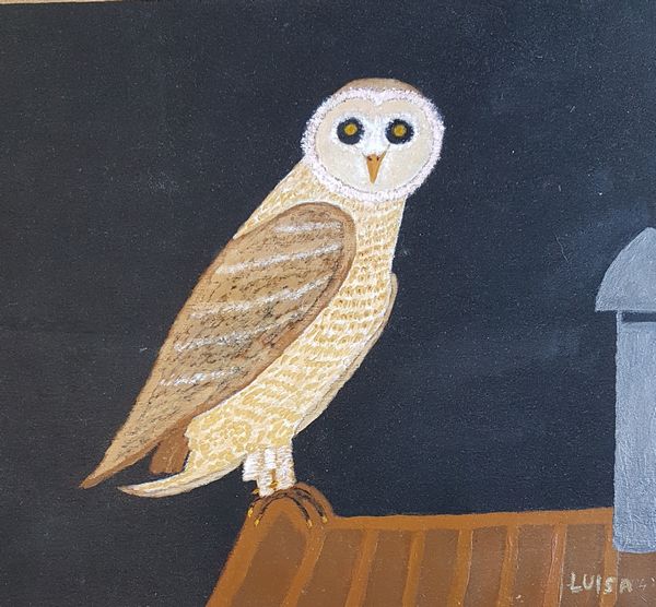 Luisa Genovesi : Gufo portafortuna  - Asta Arte Moderna, Contemporanea, '800 e '900 - Associazione Nazionale - Case d'Asta italiane