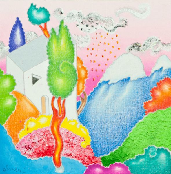 LUCA ALINARI : Paesaggio  - Asta Arte Moderna, Contemporanea, '800 e '900 - Associazione Nazionale - Case d'Asta italiane