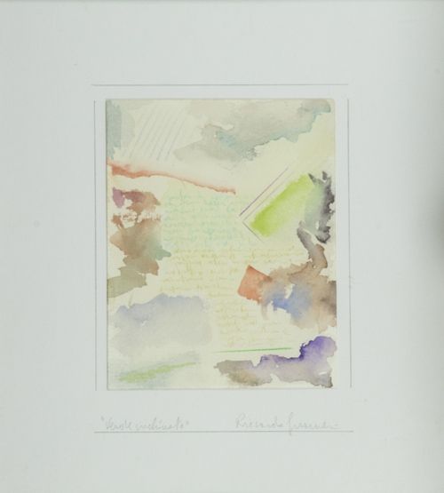 RICCARDO GUARNERI : Verde inclinato  - Asta Arte Moderna, Contemporanea, '800 e '900 - Associazione Nazionale - Case d'Asta italiane