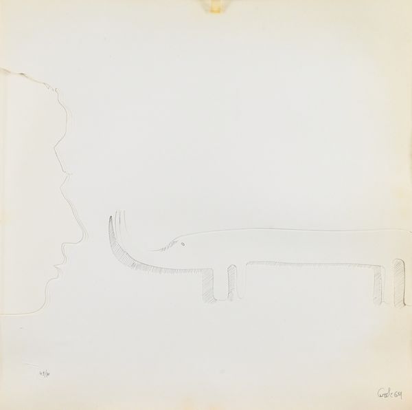 MARIO CEROLI : Il volto e Ceroli  - Asta Arte Moderna, Contemporanea, '800 e '900 - Associazione Nazionale - Case d'Asta italiane