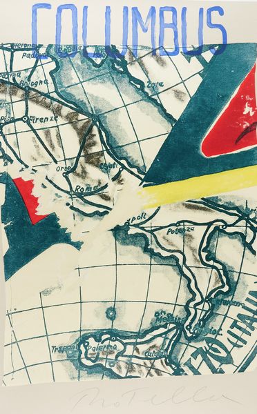 MIMMO ROTELLA : Columbus  - Asta Arte Moderna, Contemporanea, '800 e '900 - Associazione Nazionale - Case d'Asta italiane