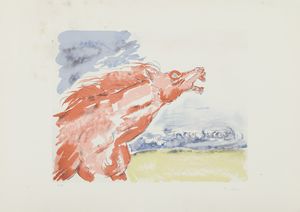 Orfeo Tamburi - Testa di cavallo