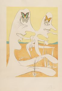 Salvador Dalì - Butterlfies of Anti-Matter