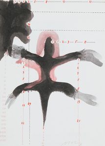 Mario Merz - Dalla serie le Nuove Muse: Melpomene