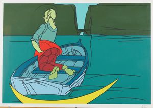 Valerio Adami - Senza titolo