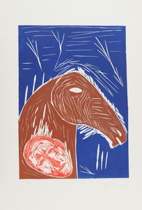 Mimmo Paladino - Senza titolo