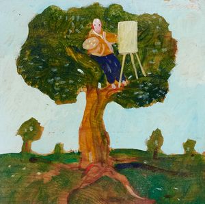Antonio Possenti - Pittore sull'albero