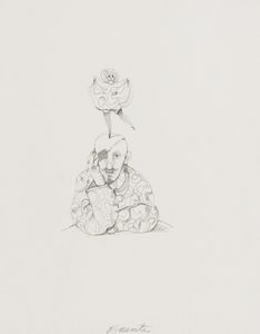 Antonio Possenti - Ritratto di D'Annunzio