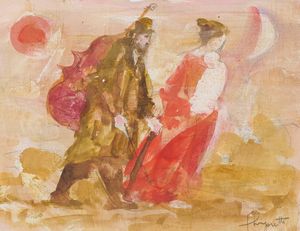 Trento Longaretti - Mendicanti