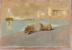 Sergio Vacchi - L'Attesa