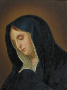 Giuseppe  Fattori - Madonna
