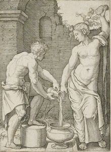 Anonimo - Preparativi del bagno