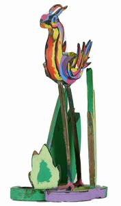 Ugo Nespolo - La fenice