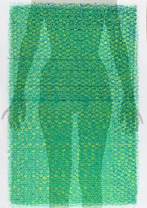 Theo Gallino - Figura femminile verde