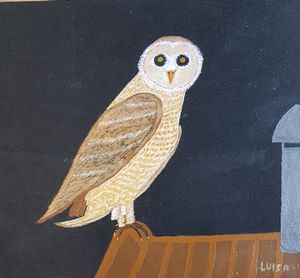 Luisa Genovesi - Gufo portafortuna