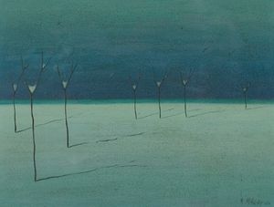 Antenore Magri - Paesaggio