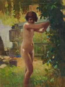 Giovanni  Zangrando - Nudo di fanciulla