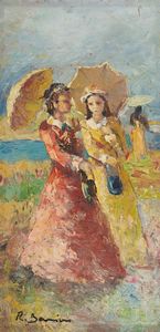 R. Damiani - Dame con ombrello