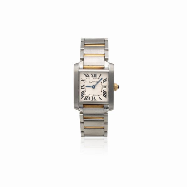 Cartier Tank Francaise, orologio da polso  - Asta Gioielli Orologi e Fashion Vintage - Associazione Nazionale - Case d'Asta italiane