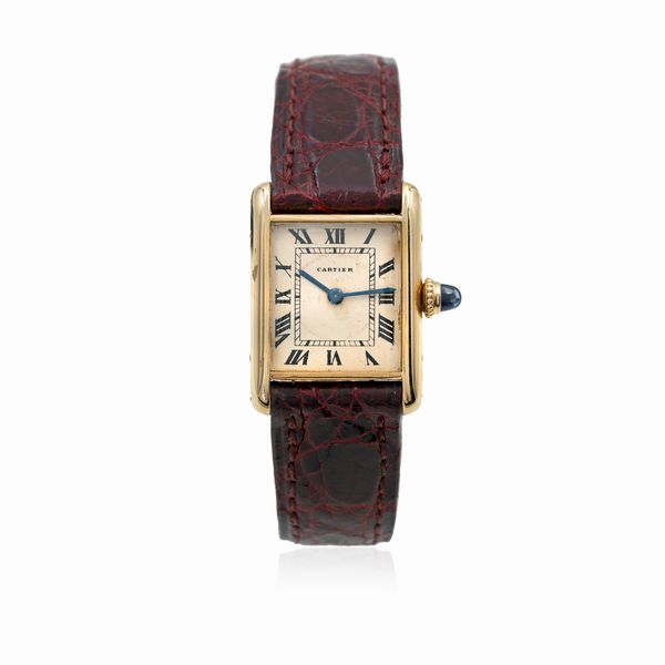 Cartier Tank orologio da donna vintage  - Asta Gioielli Orologi e Fashion Vintage - Associazione Nazionale - Case d'Asta italiane