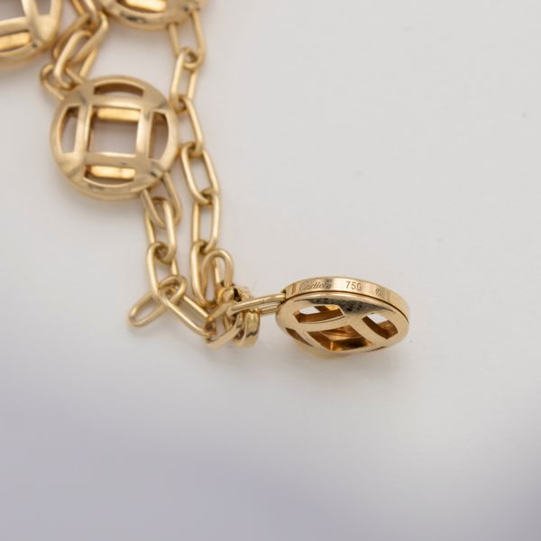 Cartier bracciale in oro giallo 18kt  - Asta Gioielli Orologi e Fashion Vintage - Associazione Nazionale - Case d'Asta italiane