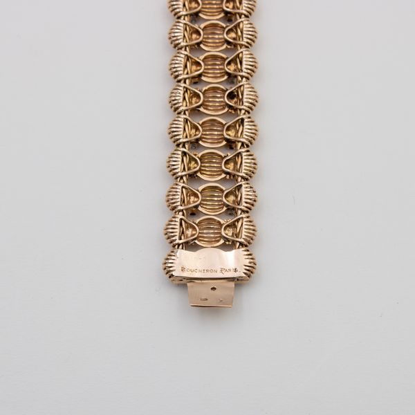 Boucheron bracciale in oro giallo 18kt  - Asta Gioielli Orologi e Fashion Vintage - Associazione Nazionale - Case d'Asta italiane
