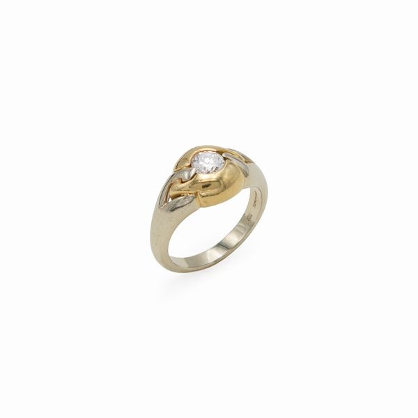 Bulgari anello in oro a due colori 18kt  - Asta Gioielli Orologi e Fashion Vintage - Associazione Nazionale - Case d'Asta italiane
