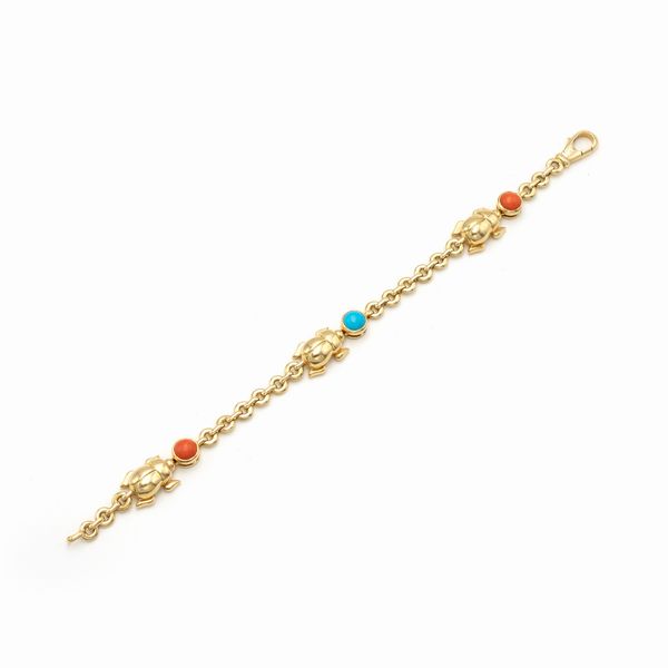 Cartier bracciale scarabei  - Asta Gioielli Orologi e Fashion Vintage - Associazione Nazionale - Case d'Asta italiane